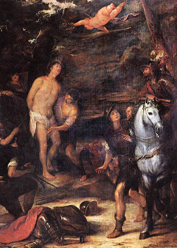 martyrdom of saint sebastian